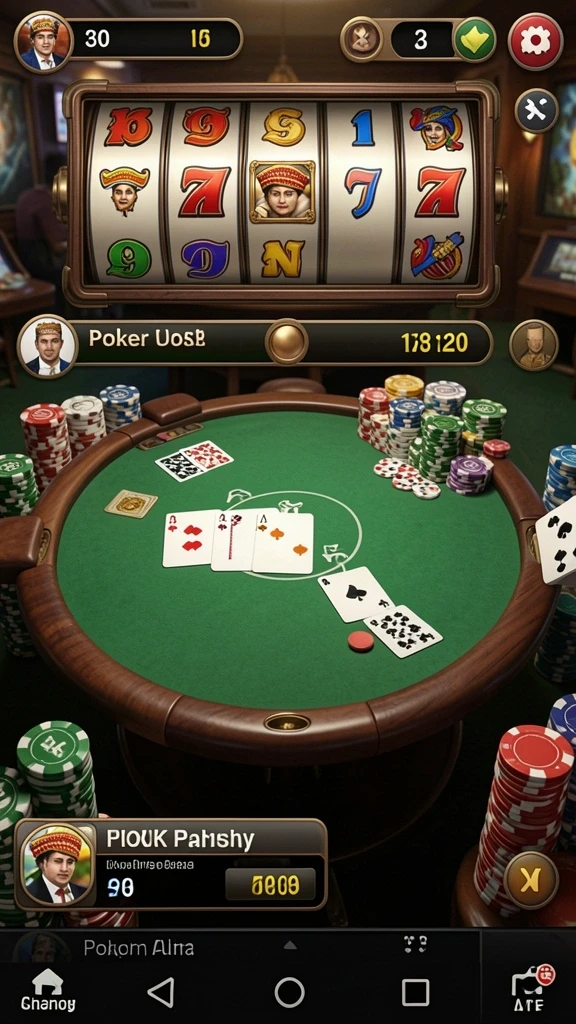 567luck - Tampilan antarmuka yang intuitif dan menarik.