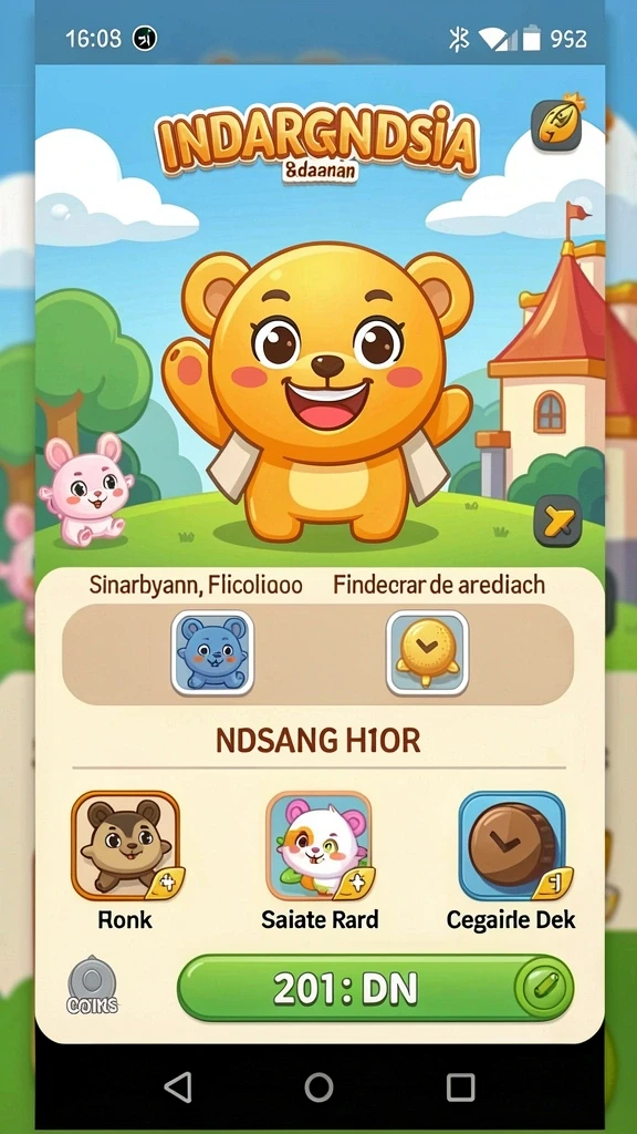 7276slots - Tampilan antarmuka yang ramah pengguna.