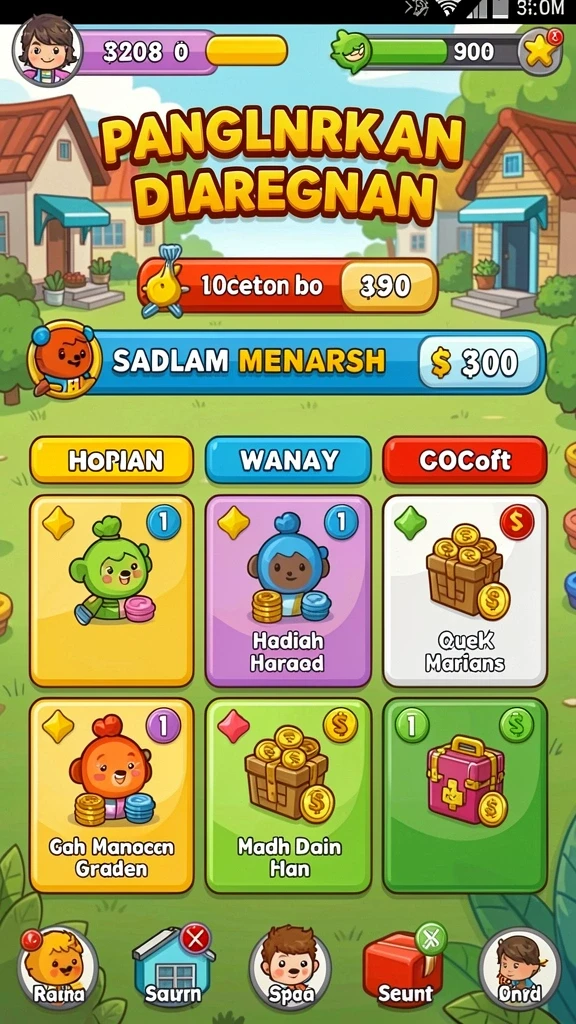 gim777 - Tangkapan layar memperlihatkan grafik menawan dan gameplay yang dinamis.