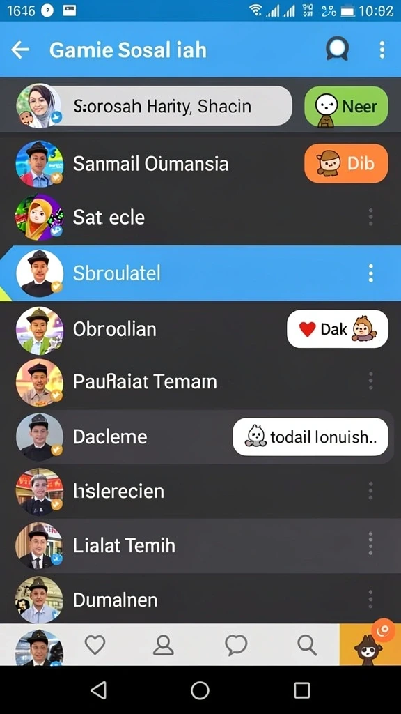glowin88 - Tampilan interface yang intuitif dan menarik.