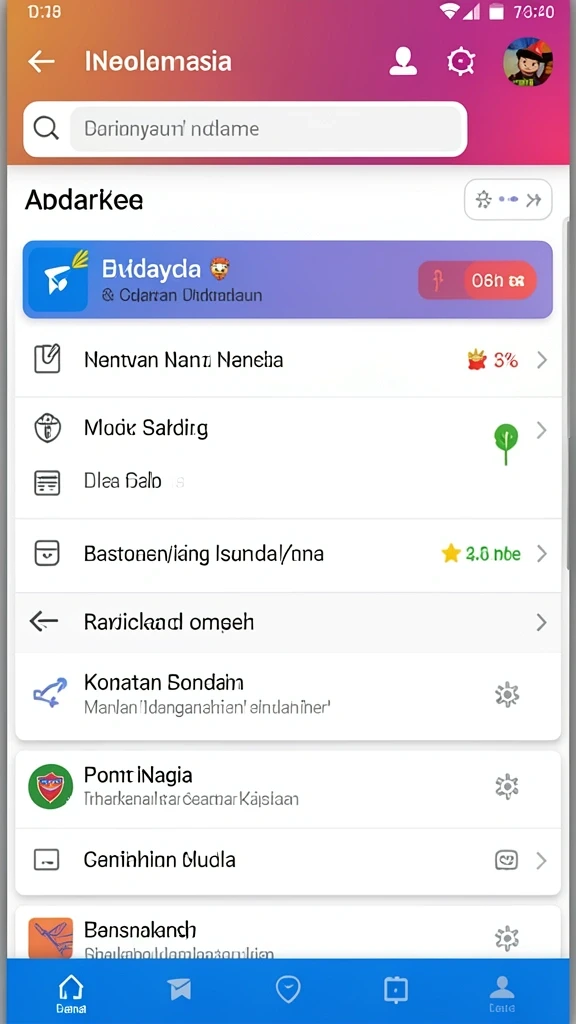 hokivip - Tampilan antarmuka yang intuitif dan menarik.