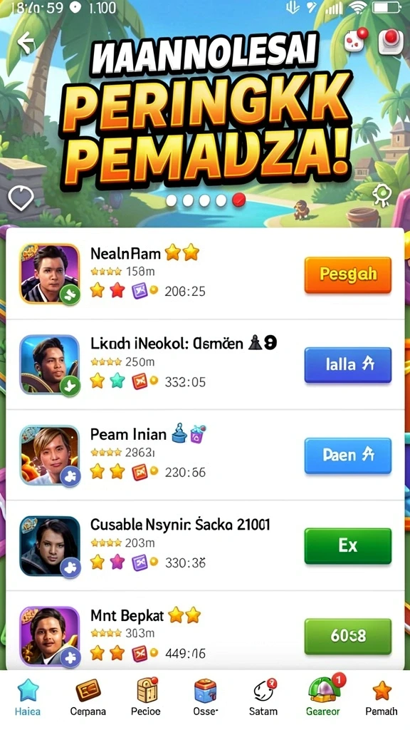 rekor777 - Tangkapan layar menunjukkan mode permainan baru yang seru.