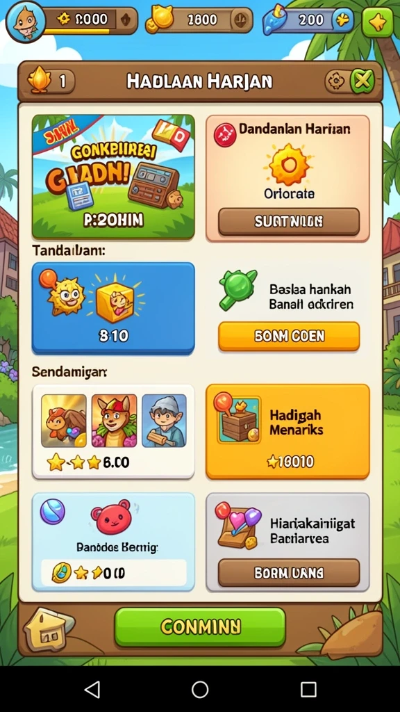 rezekigo - Berbagai mode permainan yang menantang dan seru.